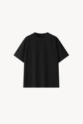 100% Cotton Oversized T-Shirt - Black