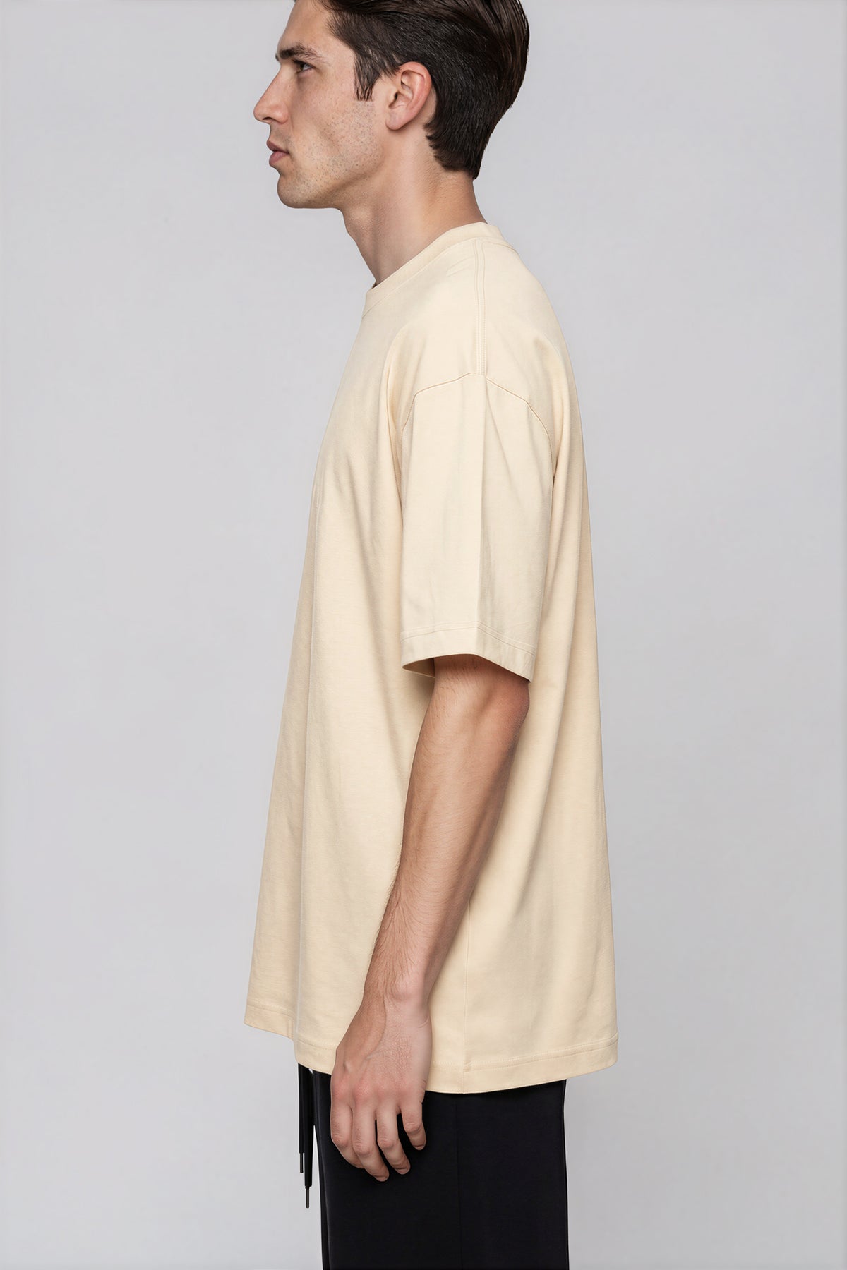 100% Cotton Oversized T-Shirt - Mild Apricot