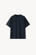 100% Cotton Oversized T-Shirt - Navy Blue