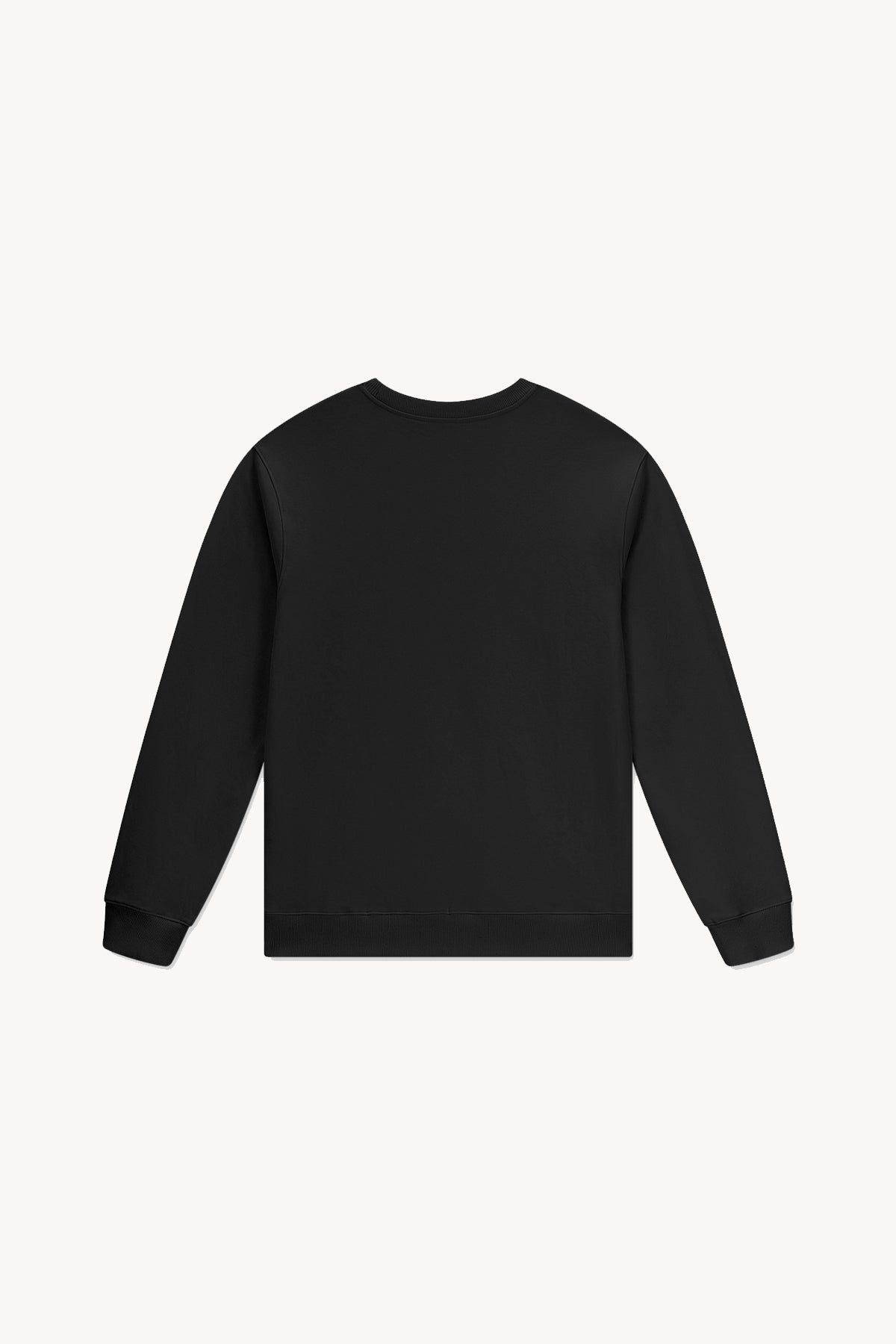 100% Cotton Pullover - Black