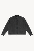 Denim Vintage Washed Jacket - Black