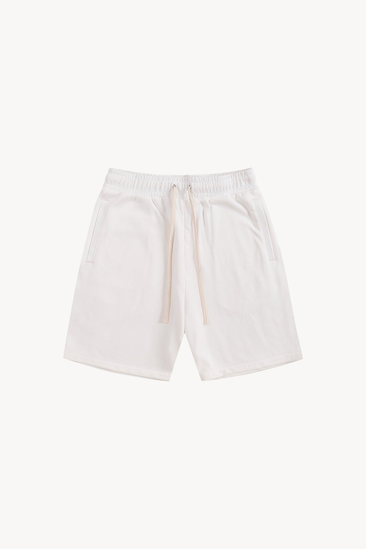 Essential Cotton Shorts - White