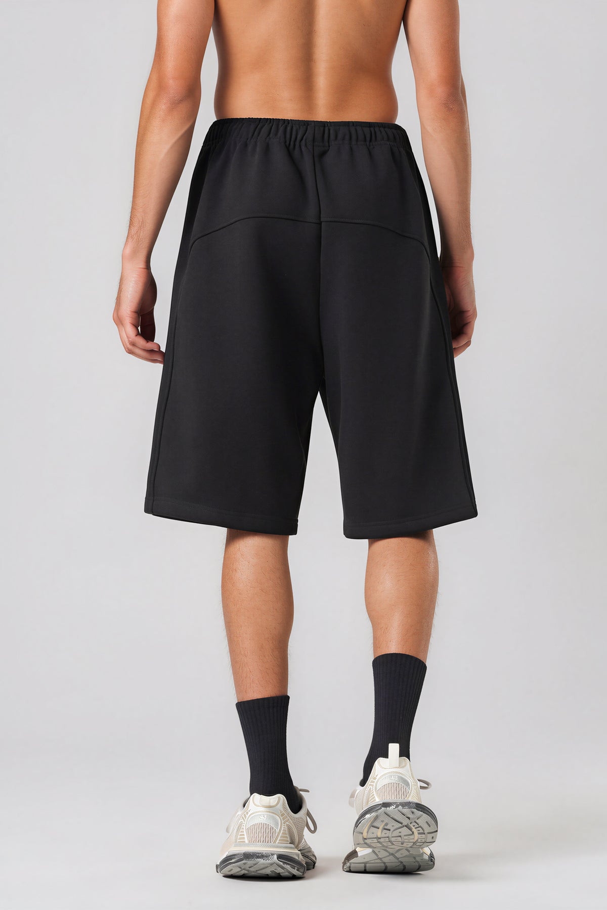 Essential Heavyweight Fleece Shorts - Black
