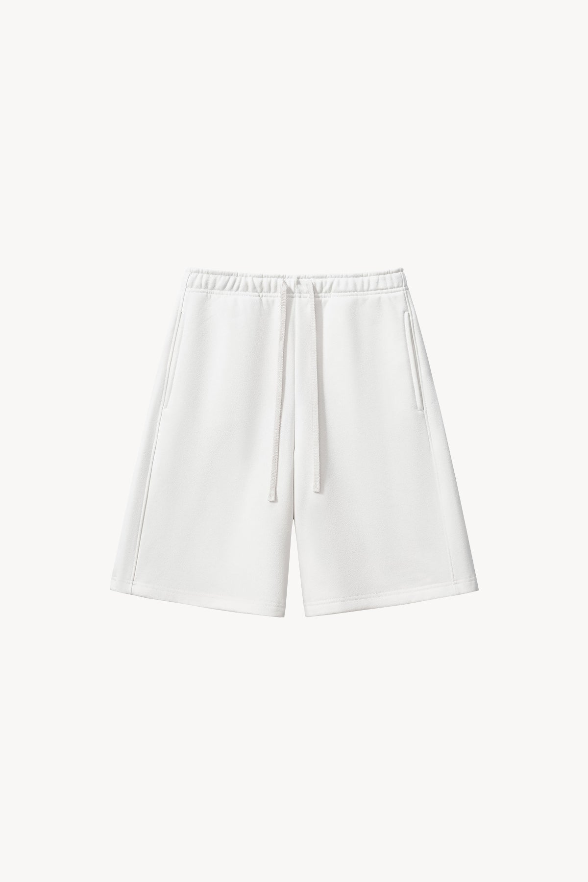 Essential Heavyweight Fleece Shorts - White