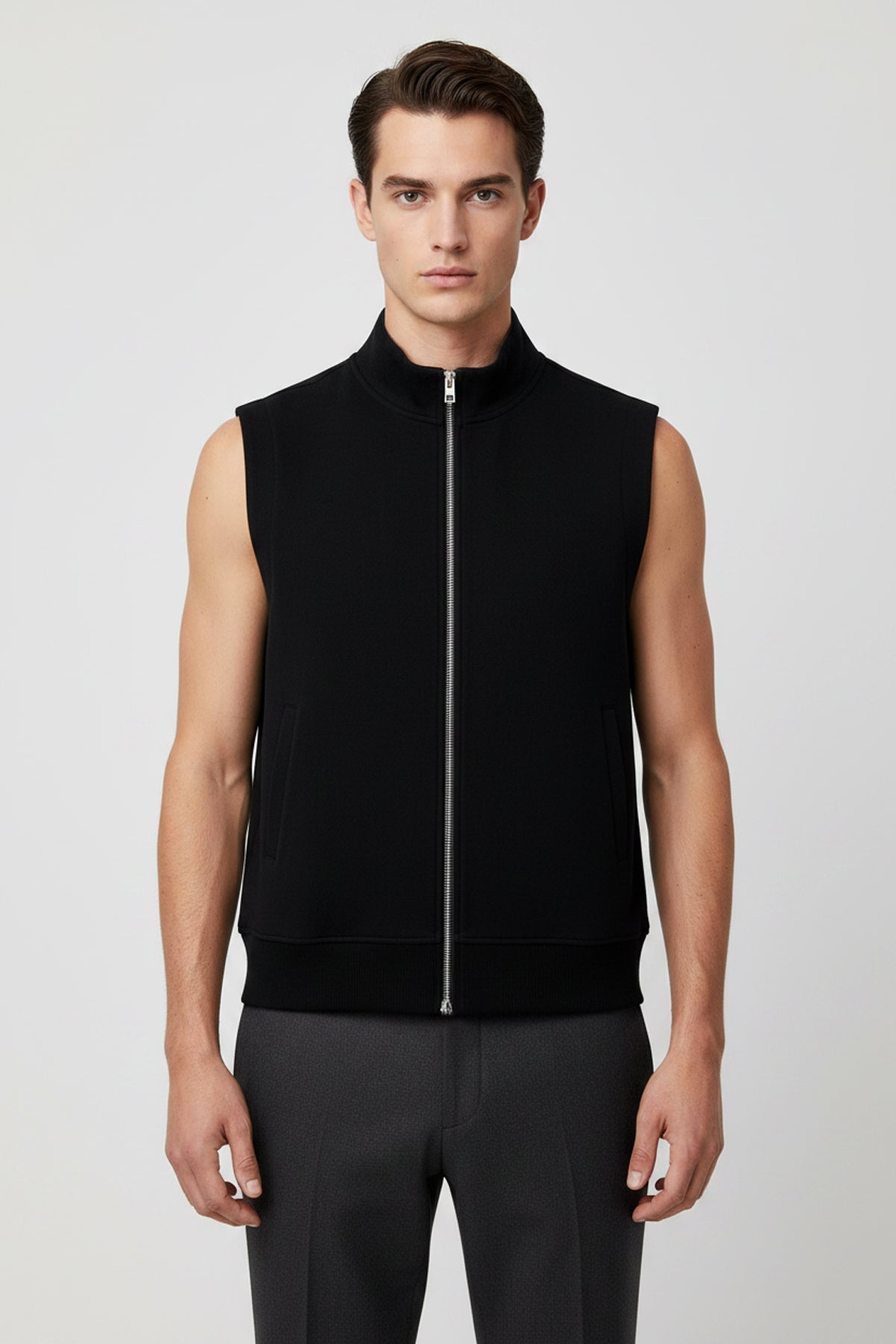 Essential Heavyweight Vest - Black
