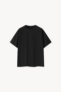 Essential Oversized Cotton T-Shirt - Black