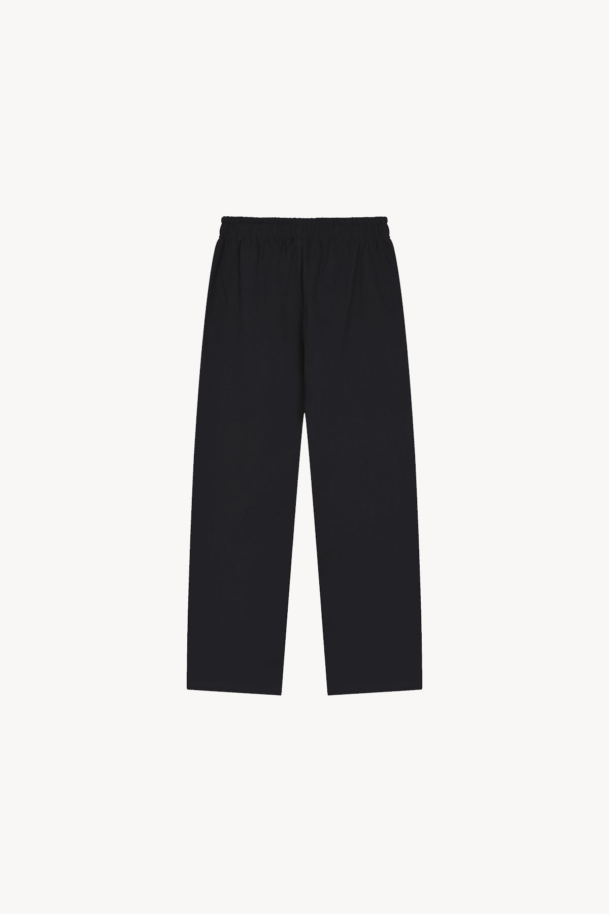 Essential Straight-Leg Sweatpants - Black