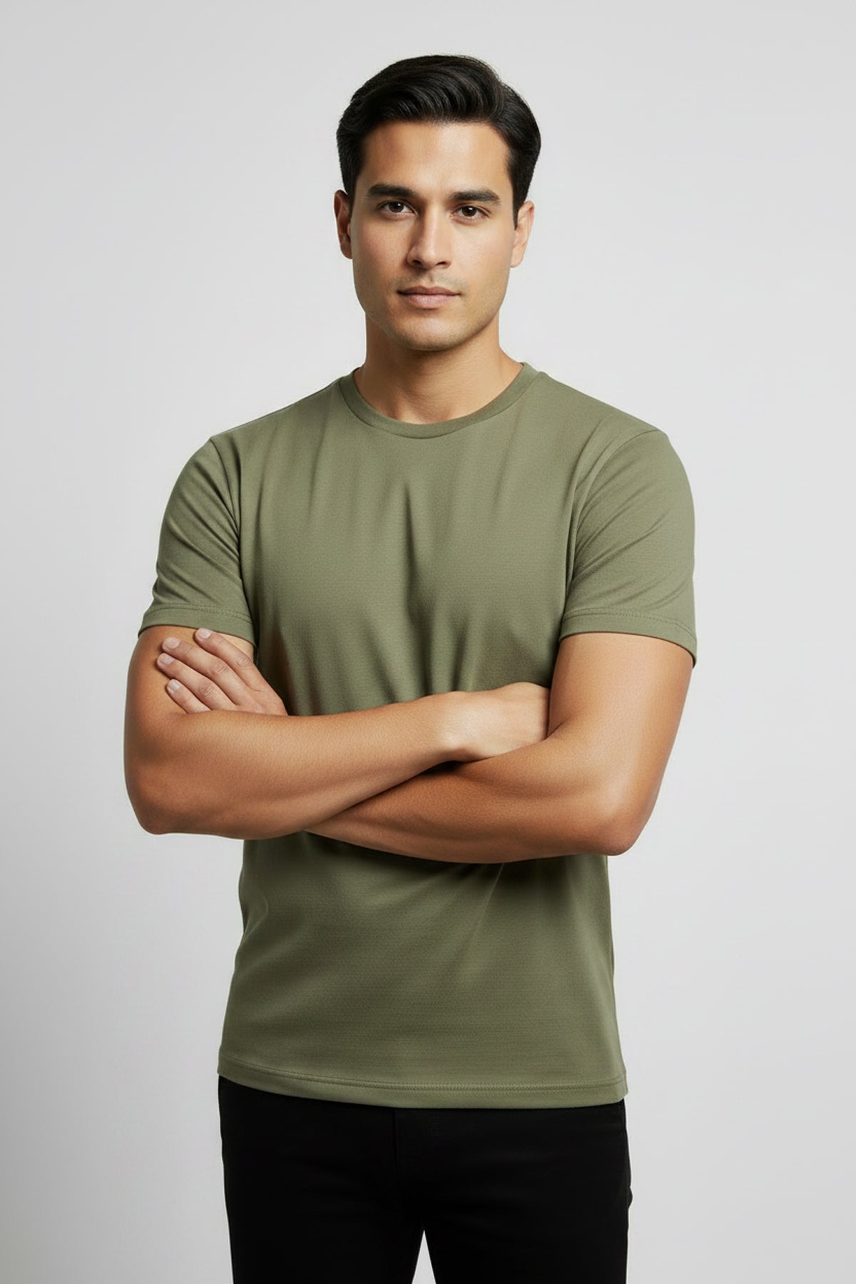 Heavyweight Slim Fit T-Shirt - Army Green