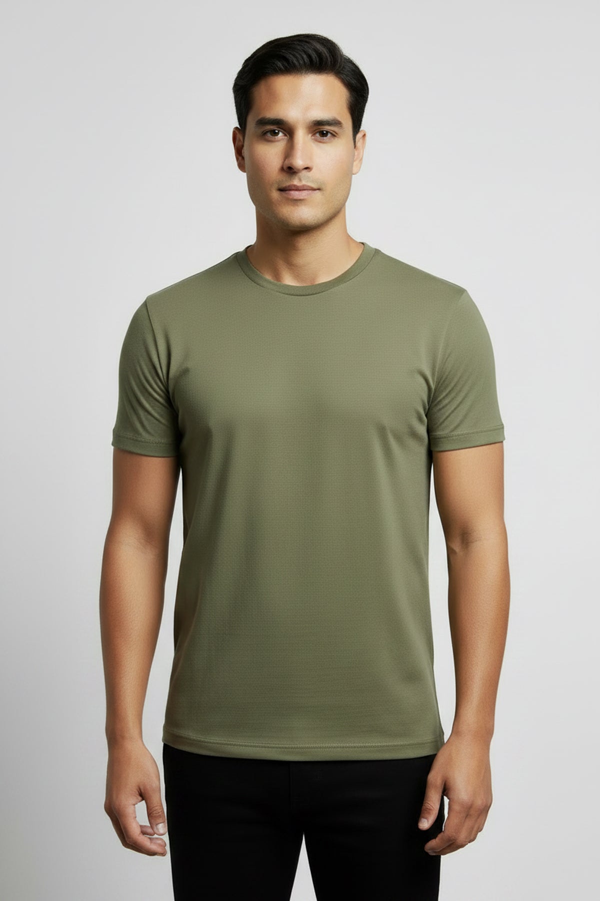 Heavyweight Slim Fit T-Shirt - Army Green