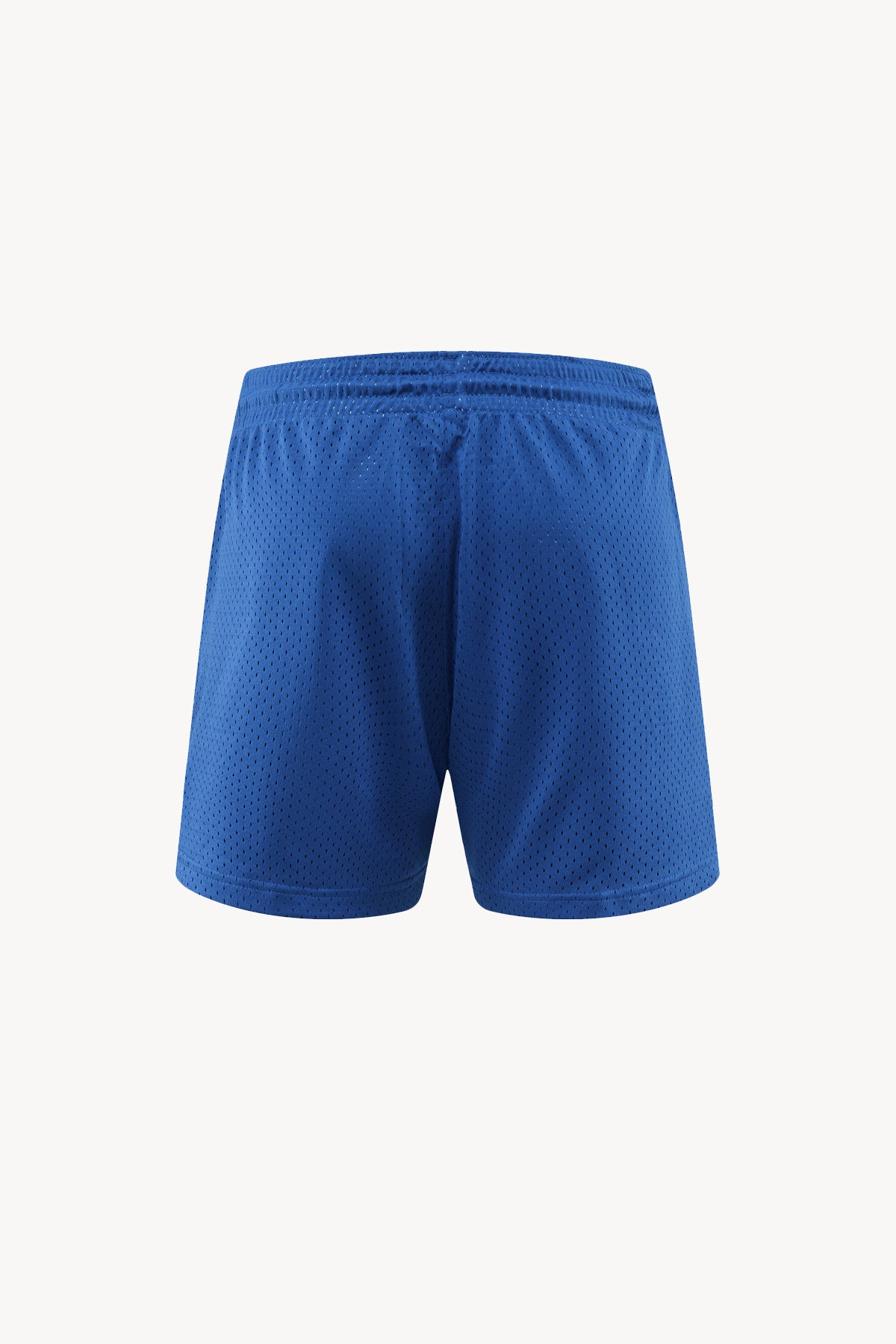 Mesh Drawstring Shorts - Blue