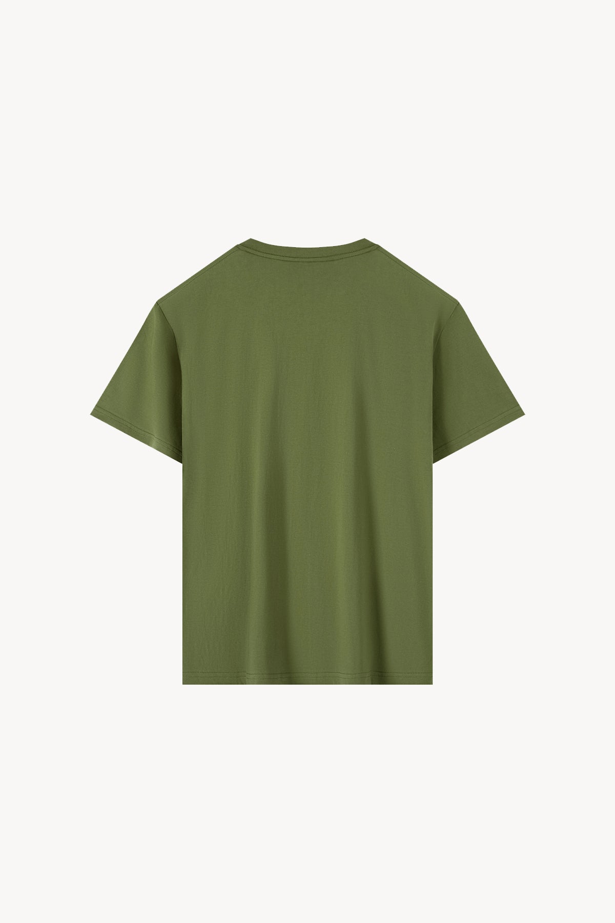 Pure Cotton T-Shirt - Army Green