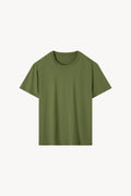 Pure Cotton T-Shirt - Army Green