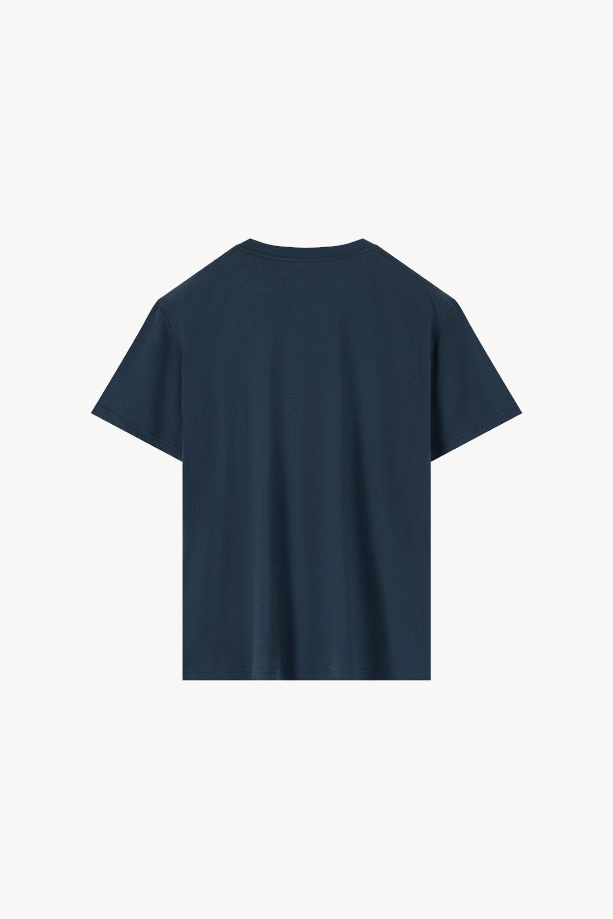 Pure Cotton T-Shirt - Navy Blue