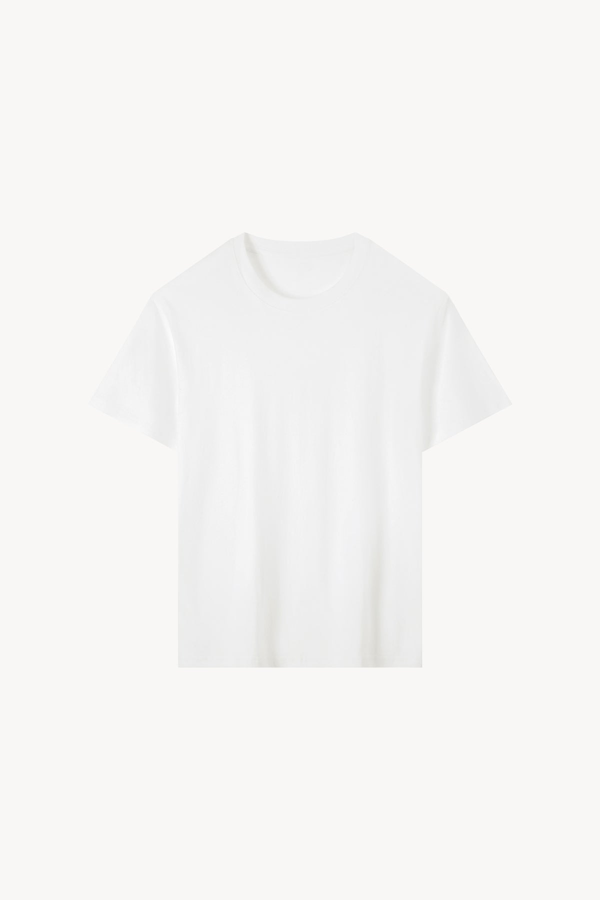 Pure Cotton T-Shirt - White