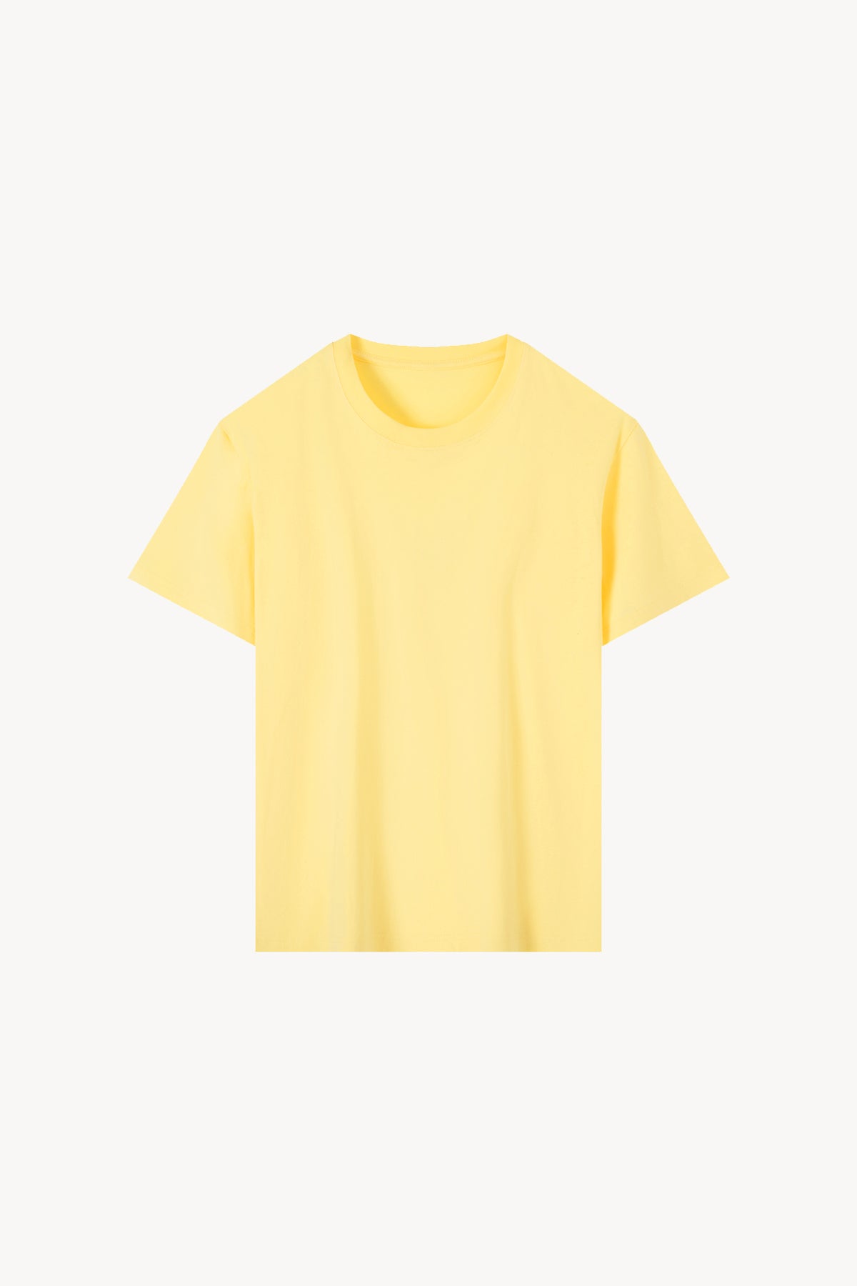Pure Cotton T-Shirt - Yellow