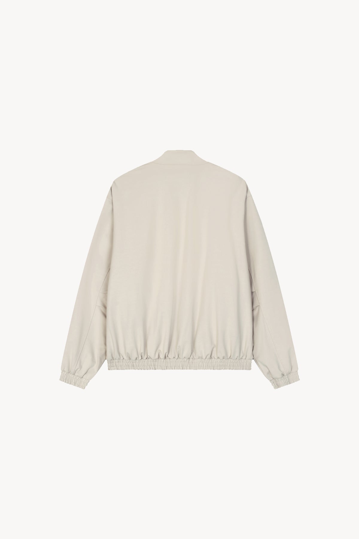Stand Collar Bomber Jacket - Camel